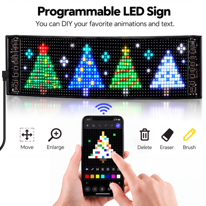Merry Drive LED Sign